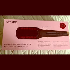Amika hair straightener brush